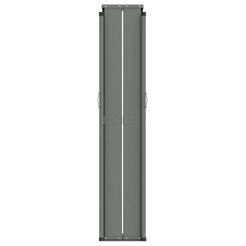 Dakota Fields 1000cm W x 220cm D Plastic Cover Motorised Retractable Side Awning, Cream, 180cm H x 1000cm W x 220cm D