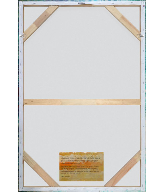 Coquette - reproduction d'art sur toile, H 18 po x l 12 po x P 1,5 po, Toile tendue