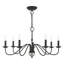 Lustre classique / traditionnel à 7 lumières de style bougie Seiling-156922915