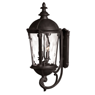 Windsor 3-Light Outdoor Wall Lantern