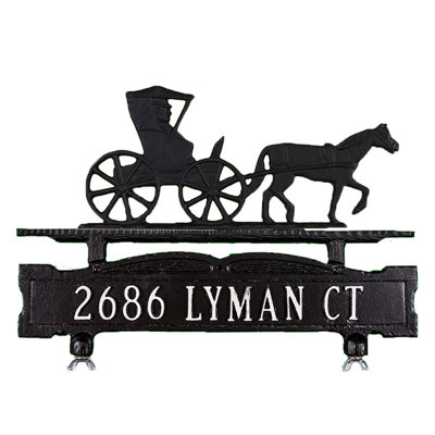 1-Line Mailbox Sign
