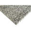 High-Quality Hand-Knotted Silver And Black Area Rug