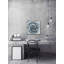 «Blue Infinity», reproduction encadrée sur toile-358490603