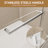 Adjustable 60 W X 72 H Aluminum Frame Sliding Shower Door With Nano-Coated Clear Tempered Glass And Dual Handles