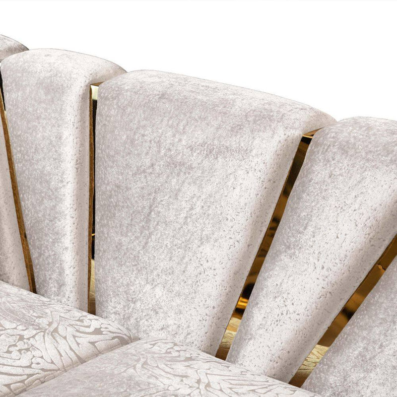 Causeuse Aalin, Beige