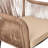 Avamarti Stackable Woven Patio Chair with Cushions-767333249-774855326