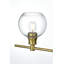Éclairage pour meuble-lavabo à 4 lumières à intensité variable Drinkard-603230314-603230315