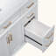 Meuble-lavabo moderne avec lavabo en résine-63440023