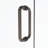 Celesta 57" W x 72" H Hinged Frameless Shower Door-15662682-15662683