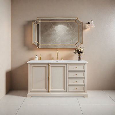 American modern style bathroom cabinet