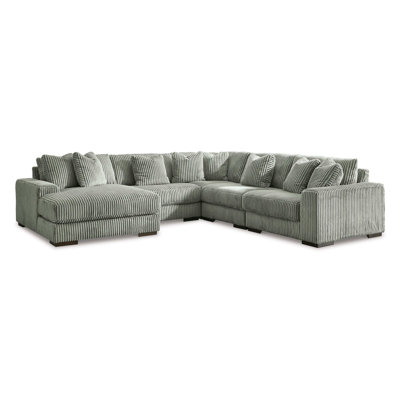 Canapé modulaire Adriona Fog 5pc LAF