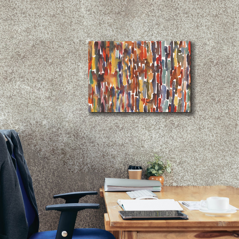 «Strata 2» par Cheryl Warrick, art mural, H 18 po x l 26 po