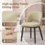 Chaises de salle à manger rembourrées modernes avec pieds en bois 18,5 "H-284095740
