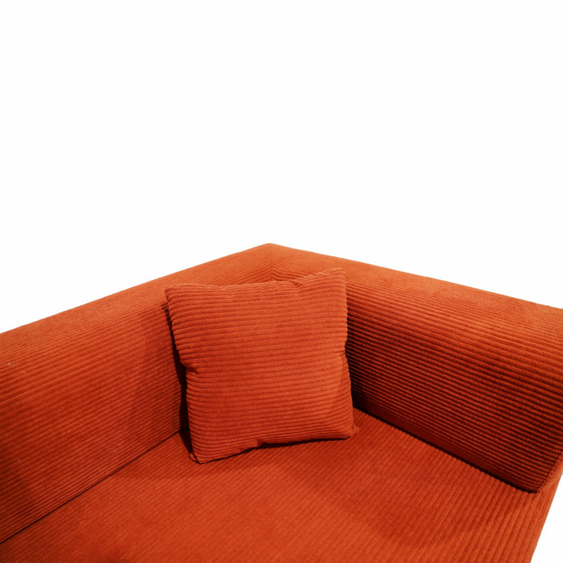Sofa Bed, Upholstered Boneless Sofa For Indoor