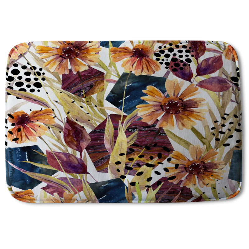 Akaiyah Non-Slip Bath Rug