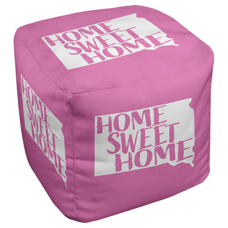Repose-pieds à cubes south dakota south home, Rose