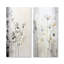 Ensemble de salon gris et blanc Herbal Minimal Harmony - Herbs Wall Art-102576165-102576167