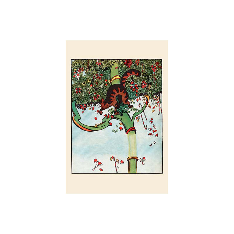 « bonbon tree treats » par eugene field, impression, H 66 po x l 44 po