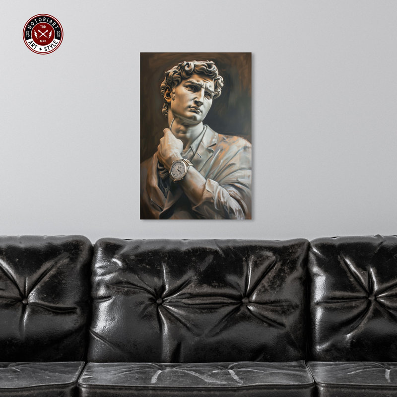 Classy Sculpture Gallery Wrapped Canvas Wall Art, 36" x 54"