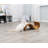 TRIXIE Wavy 1-Level 7-in Sisal & Plush Cat Scratching Surface, Brown