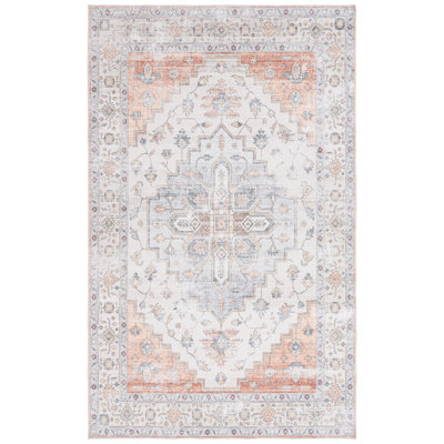 Alisha Area Rug with Non-Slip Backing
