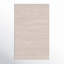 Tapis beige fait à la main Elle-547788041