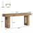 78.74” Farmhouse Console Table