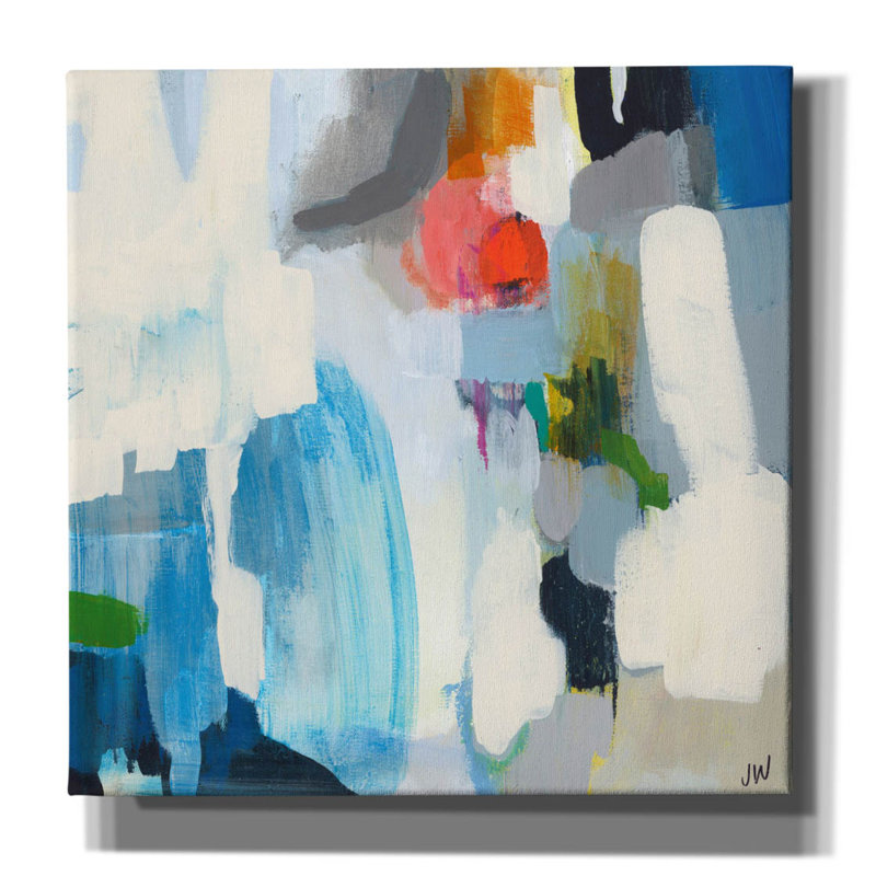 "Pratique de la cible" par Jenny Westenhofer, H 12 po x l 12 po x P 0,75 po