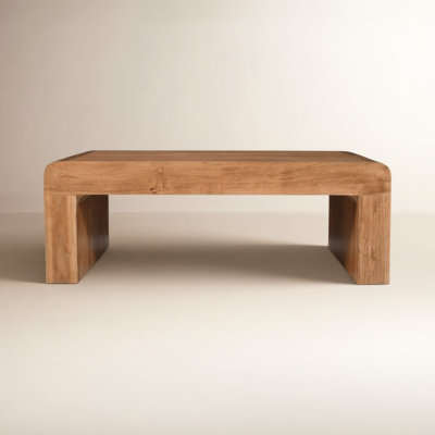 Runi Solid Wood Single Coffee Table