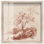 «Red Chalk Plant I Botanical Art Shadowbox» par Art Remedy