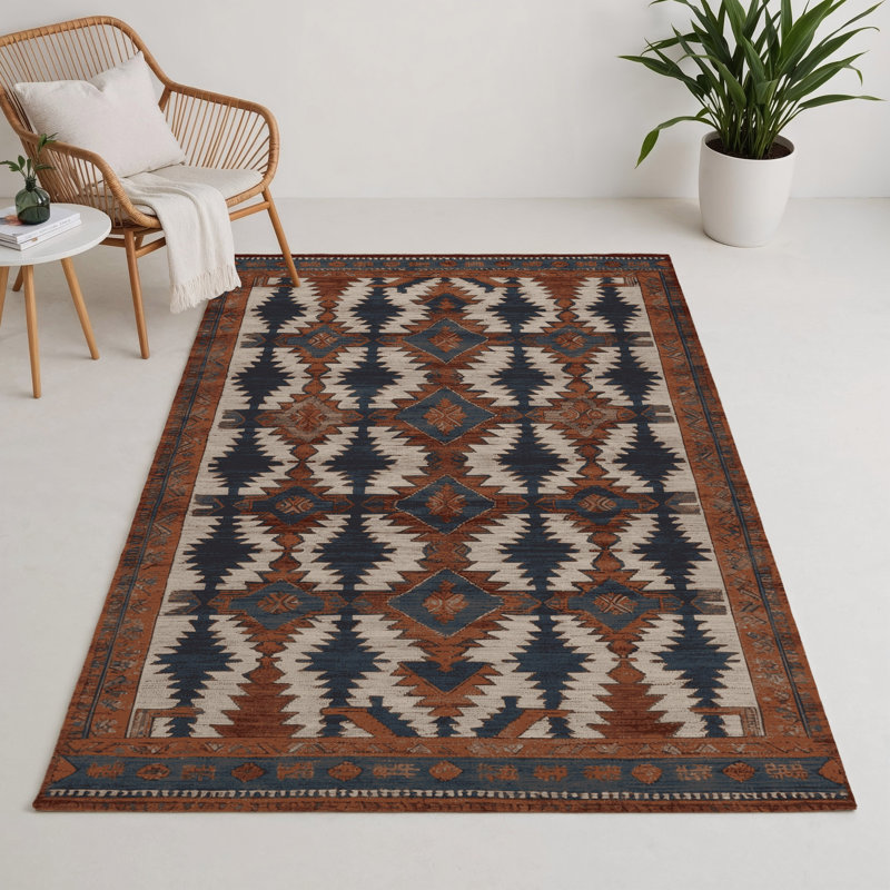 Tapis turc intérieur et extérieur noir, Rectangulaire 3 pi x 5 pi