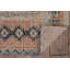 Tapis oriental rectangulaire en polyester tissé à la machine ivoire / terre cuite Presli-1669618976