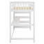 Lit mezzanine avec tablettes de rangement et bureau sous le lit-1634330862