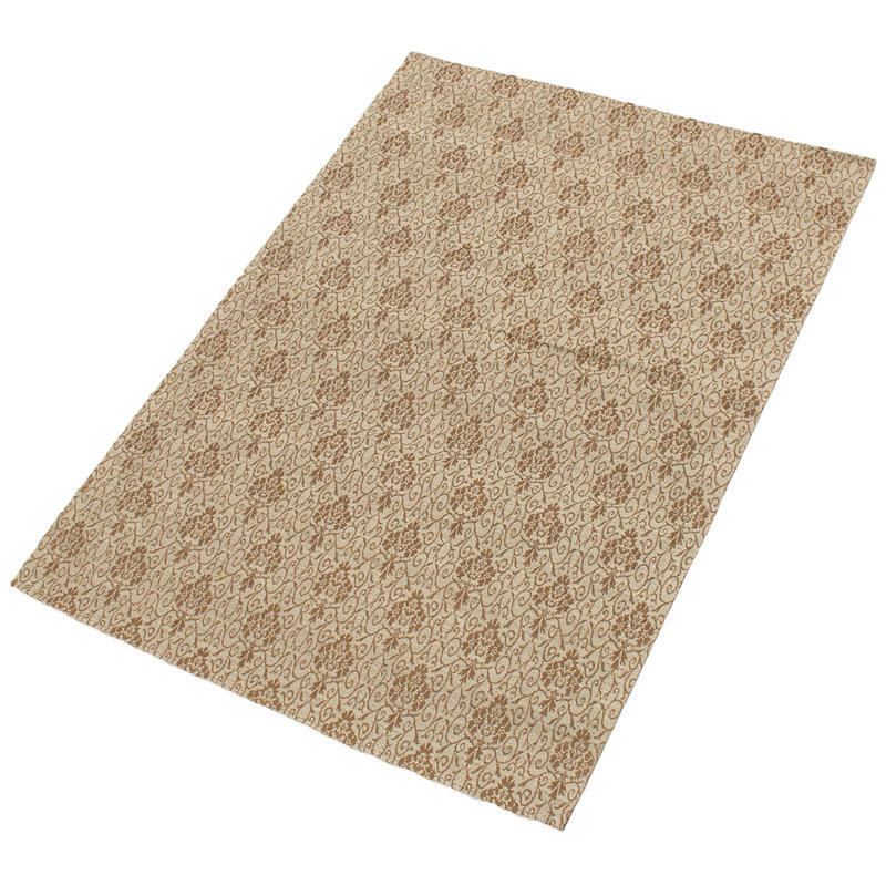 Tapis brun / gris foncé touffeté à la main Adena Collage