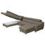 Avais Leather Large Corner Sofa in U-form-637563619-637563620-637563623