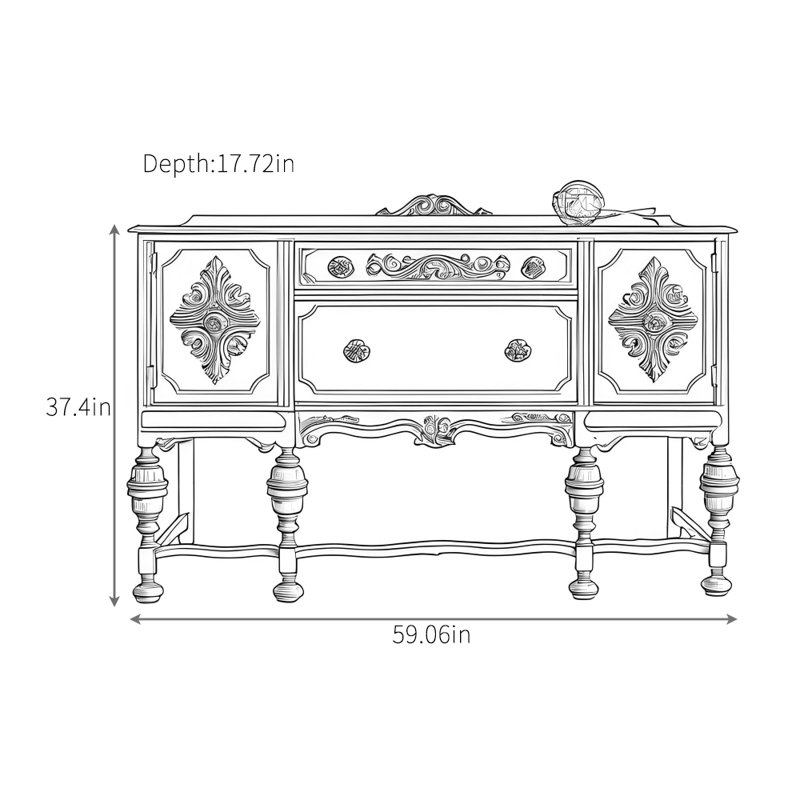 Buffet multifonctionnel pour la maison