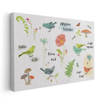 Wild Wings IX - reproduction d'art sur toile