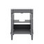 Meuble-lavabo contemporain 24 po avec lavabo à fixation supérieure et armoire de rangement à 2 niveaux-170179327-170179296