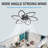 30.7" 7 - Blade Dimmable LED Ceiling Fan with Remote Control and APP-1616078724