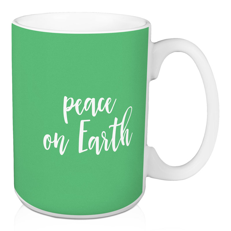 Grande tasse à café sur terre Hansford, Vert clair