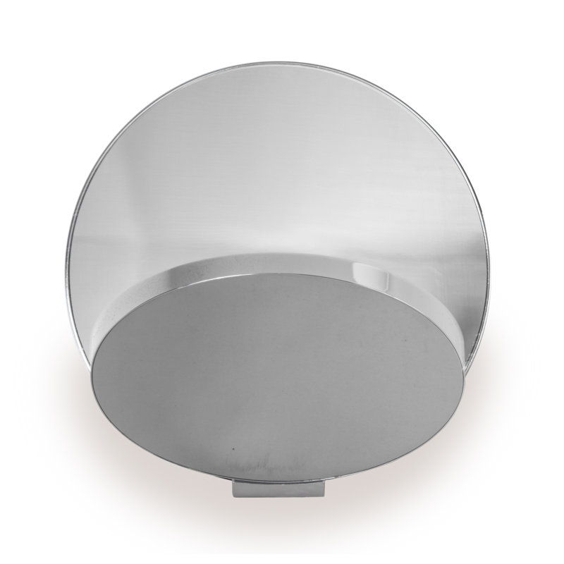 Gravy LED Flush Mounted Sconce, Chrome