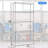 Southport 36'' W Metal Shelving Unit with Wheels-108913237