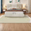 Lits rembourrés modernes avec rangement hydraulique, velours beige