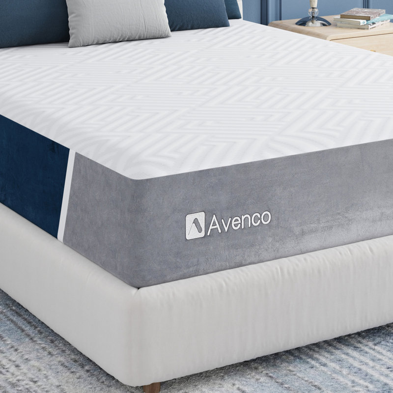 Matelas en mousse viscoélastique gélifiée 12 po, Grand