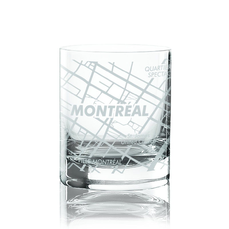 Ensemble de verre en cristal à l 11 oz 6 pièces