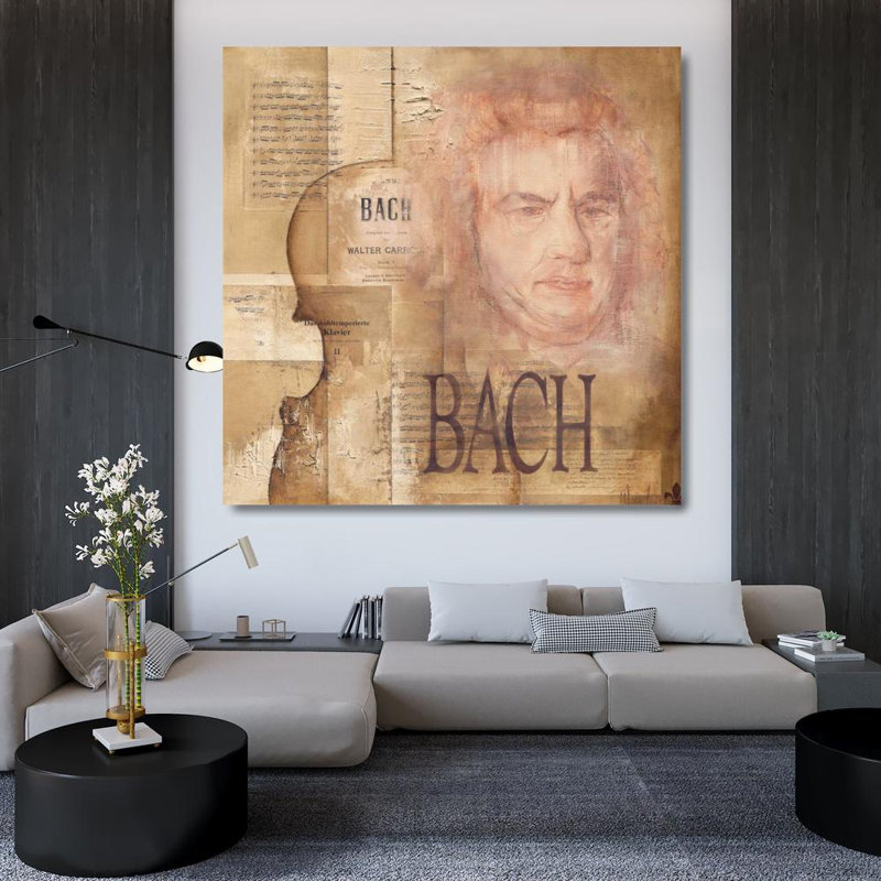 Art sur toile tendue, Darby Home Co Oudkerk, Marie, Louise