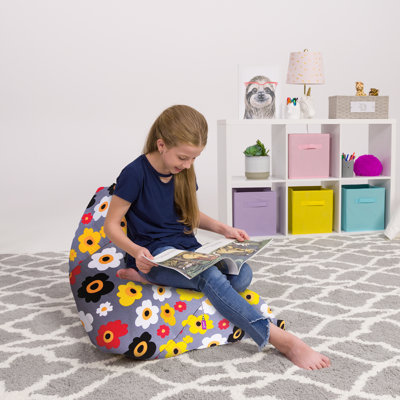 Stuffed Animal Storage Bean Bag Cover by Posh Creations