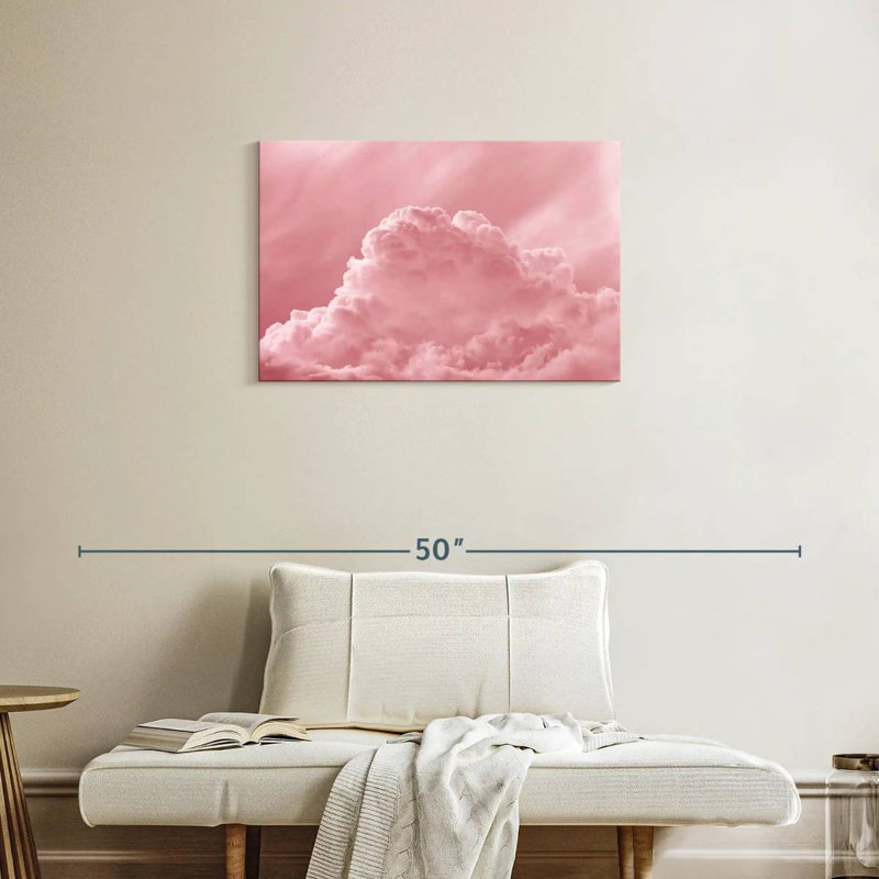 Alvord - nuages roses, H 20 po x l 30 po