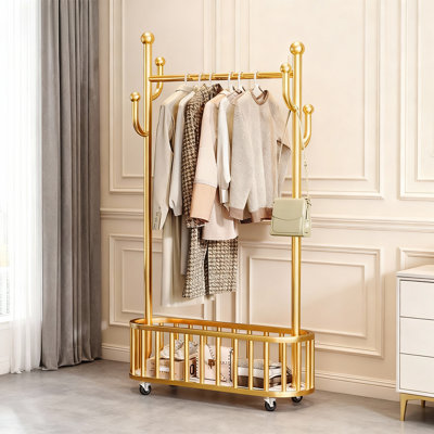 100cm Rolling Clothing Rack