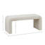 Banc de vestibule en tissu Modern Boucle